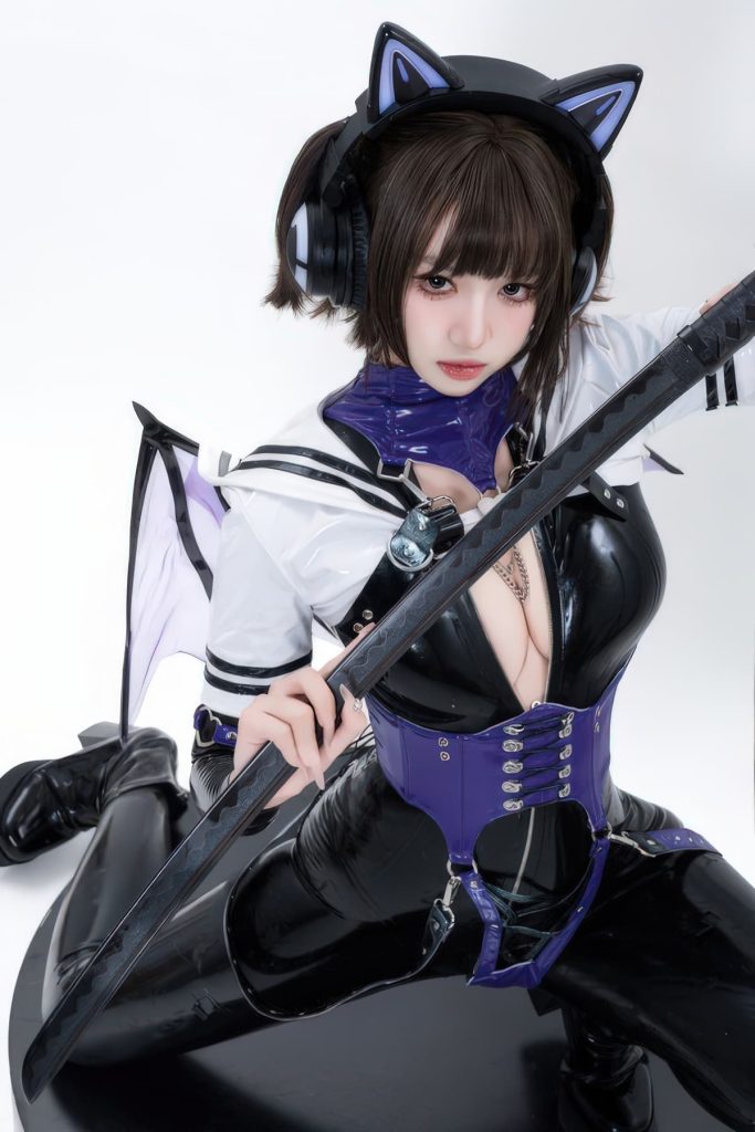 图片[1]-柒柒要乖哦 美女Cosplay写真合集 91套-