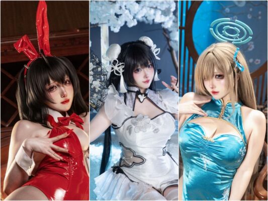 Soso嗖嗖 Cosplay写真合集 共33期-秀人网